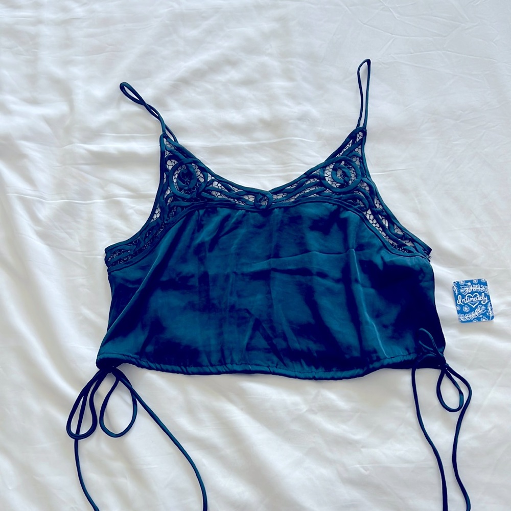 NWT Free People Intimately Silky Crop Top
